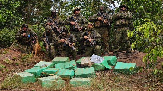 Gefron Apreendeu Mais De Toneladas De Drogas Na Fronteira De Mt