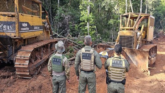 Pol Cia Civil Realiza Opera O De Fiscaliza O Ambiental Em