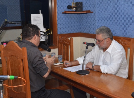 Durante a entrevista Percival falou tamb&eacute;m sobre principais propostas do Plano de Governo