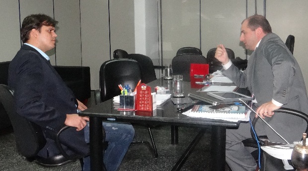 Thiago Silva e Rafael Bastos conversaram sobre implanta&ccedil;&atilde;o da Unemat em Rondon&oacute;polis