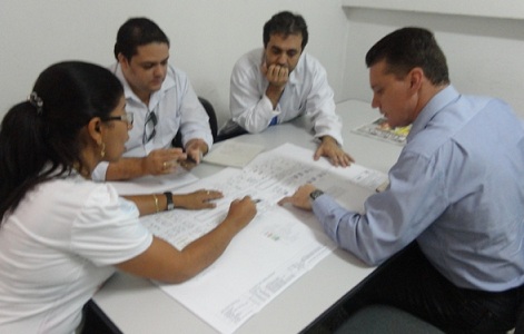 A Diretoria da Santa Casa de Miseric&oacute;rdia de Rondon&oacute;polis se reuniu na manh&atilde; desta quinta-feira (17) com o vereador Carlos Vanzeli (PDT), na sede da entidade