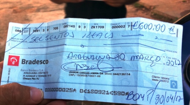 Roubo de cheques e documentos aumentam nesta &eacute;poca do ano em todo o p&aacute;is