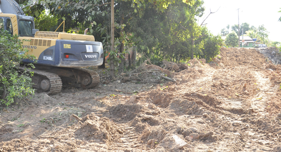 Obras de canaliza&ccedil;&atilde;o foram retomadas nesta semana - Foto: Marcos Magalh&atilde;es