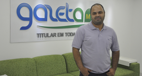 Lucas Perrone, Jornalista - Foto Marcos Magalh&atilde;es/GazetaMT