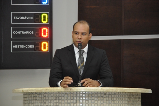 'Considero a emenda parlamentar o ralo do dinheiro p&uacute;blico, &eacute; um sistema falido, pois dessa forma se perde muito dinheiro pelo caminho', disparou Thiago Muniz - Foto Marcos Magalh&atilde;es/GazetaMT