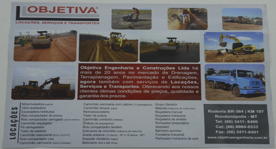 Panfleto distribuido como encarte de um jornal de grande circula&ccedil;&atilde;o na cidade