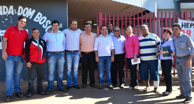 Foto - Assessoria Lideranças comunitárias apresentaram reivindicações durante as visitas