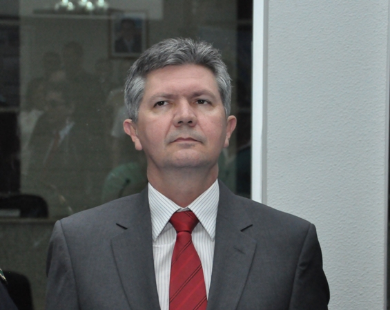 'Eu tenho certeza que com o aumento do efetivo, n&oacute;s vamos aumentar a sensa&ccedil;&atilde;o de seguran&ccedil;a do cidad&atilde;o', disse Alexandre Bustamante - Foto Marcos Magalh&atilde;es/GazetaMT