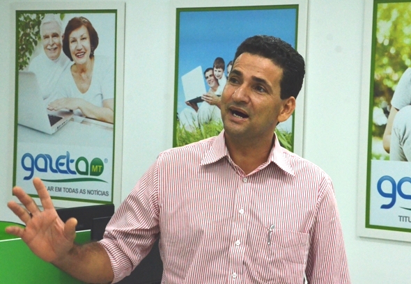 'Eu retirei meu nome da disputa para que fosse constru&iacute;da a unidade interna no partido e isso j&aacute; est&aacute; bem encaminhado', informou Mauro Campos - Foto Marcos Magalh&atilde;es/GazetaMT