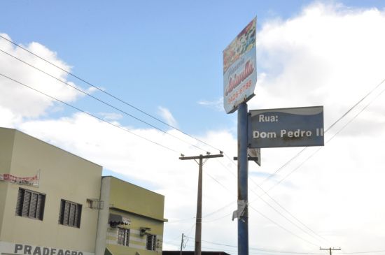 Vereador quer afixação de placas com nomes de rua e logradouros