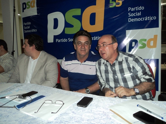 'Do entendimento dos dois, n&oacute;s devemos eleger um deputado', disse Jos&eacute; Riva, referindo-se aos seus dois colegas de partido, Milton Mutum e Ibrahim Zaher - Foto GazetaMT