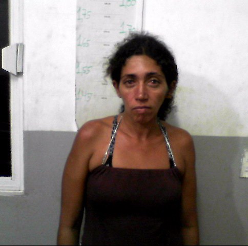 Simone Rodrigues Vieira, 31 anos, tentou se esconder no quarto. Foto: Assessoria PM