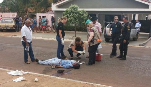Homicídio registrado na Vila Itamaraty na tarde do último domingo (27) - Foto: Arquivo/GazetaMT