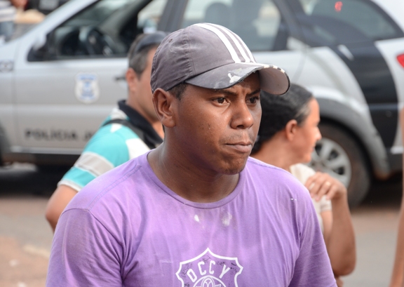 Paulo Rodrigues Soares foi detido pela Polícia Judiciária Civil por suspeita de atentar contra a vida do ex-marido de sua mulher - Foto Luan Dourado/GazetaMT