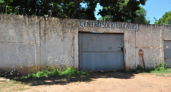Fachada da unidade do Sócioeducativo de Rondonópolis (Foto; Gazeta MT)