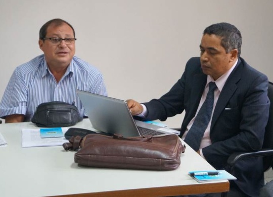 Luiz Gonçalves e Silvio Marinho garantiram que sindicato está tomando medidas sobre o caso