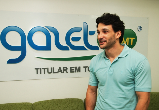Marcelo Schimidt visitou o site do GazetaMT. Foto: Luan Dourado/GazetaMT