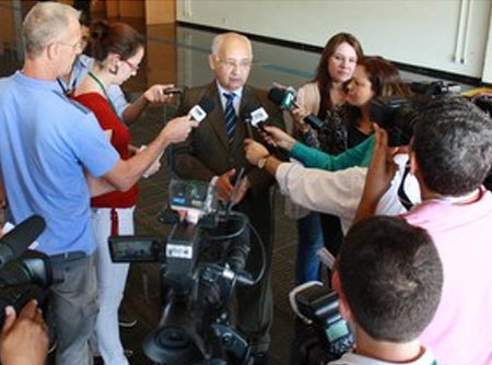 Para o desembargador esse contato com os profissionais da imprensa &eacute; essencial para o sucesso da cobertura das Elei&ccedil;&otilde;es