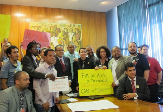 O projeto &eacute; defendido, principalmente, por lideran&ccedil;as de entidades que defendem direitos dos negros, maiores alvos dos autos de resist&ecirc;ncia - Foto Ag&ecirc;ncia C&acirc;mara 