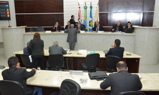 Vereadores aprovaram os dois projetos que estavam na pauta por unanmidade