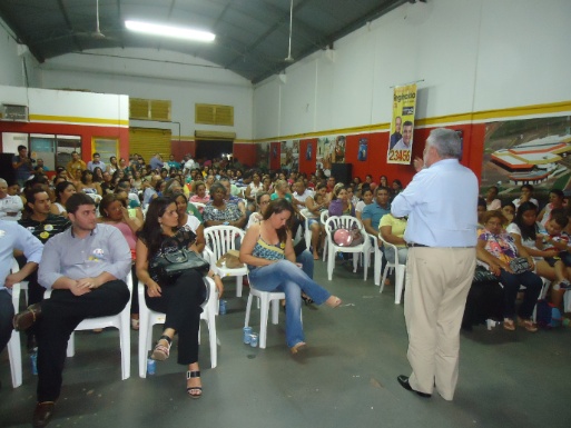 Prefeito destacou que cidade pode ficar com tr&ecirc;s senadoes e um governador 'amigo'