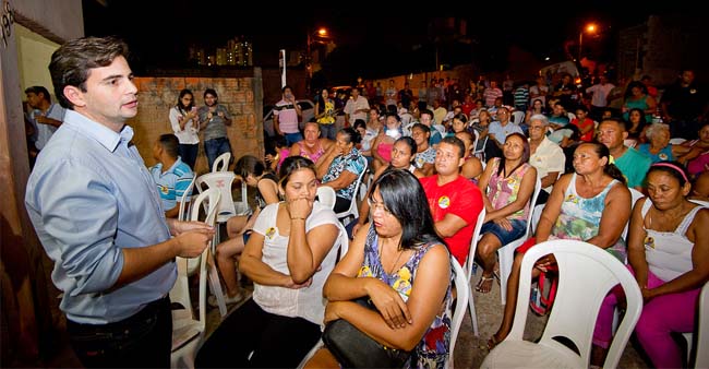 Fabio Garcia firmou compromisso de trabalhar para trazer mais recursos para Cuiab&aacute; (Fotos: Mayke Toscano)