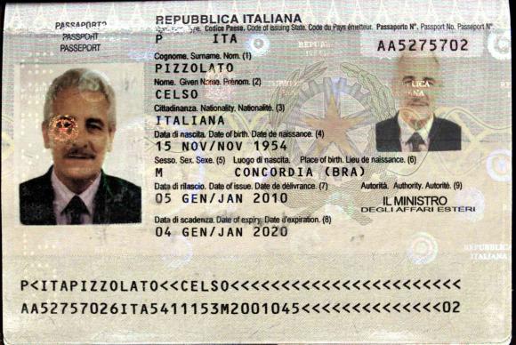 Com extradição autorizada pelo governo italiano, Henrique Pizzolato fugiu do Brasil usando passaporte falsoDivulgação/Interpol