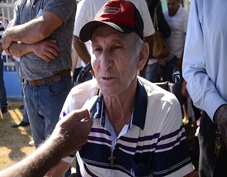 'N&atilde;o desfazendo dos outros prefeitos para os outros prefeitos que passaram o trabalho do Bet&atilde;o n&atilde;o &eacute; um trabalho de prefeito, &eacute; de administrador', elogiou o morador Clarindo dos Santos - Foto Luan Dourado/GazetaMT