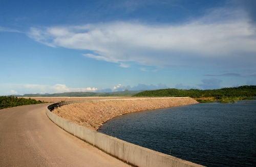 Barragem da Usina de Manso. Foto - Marcos Bergamasco/Secom-MT