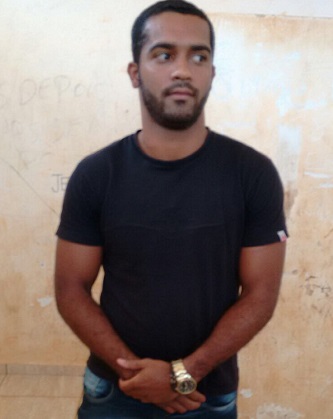  Antônio Gabriel de Paula Ferreira, 31 anos estava na cidade de Alto Taquari, no momento da prisão - Foto: PM-MT