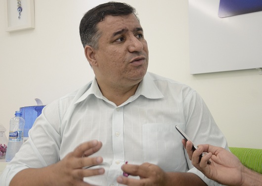 'Precisamos de um transporte p&uacute;blico que funcione e que n&atilde;o deixe o cidad&atilde;o esperando por muito tempo', definiu o vereador Reginaldo Santos - Foto GazetaMT 