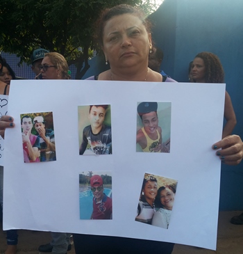 "Ele não era uma pessoa maldosa, era um menino do bem", desabafou a mãe, Nalva Cilene. Foto: GazetaMT