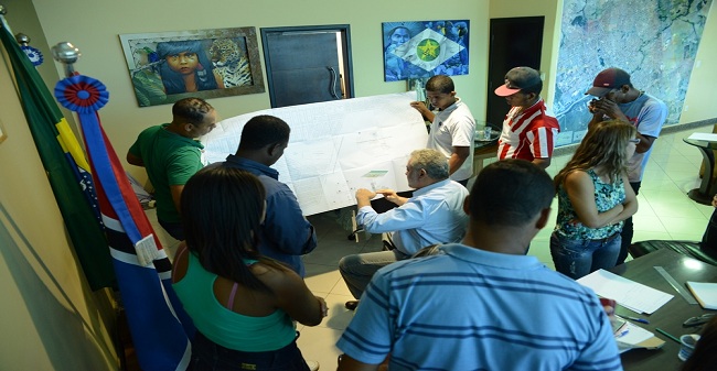 Reunião entre prefeito e presidentes de bairros/ Fotos - Roger Andrade