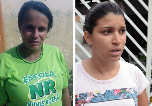 Moradoras temem pela saúde de suas famílias - Foto: Luan Dourado/ GazetaMT