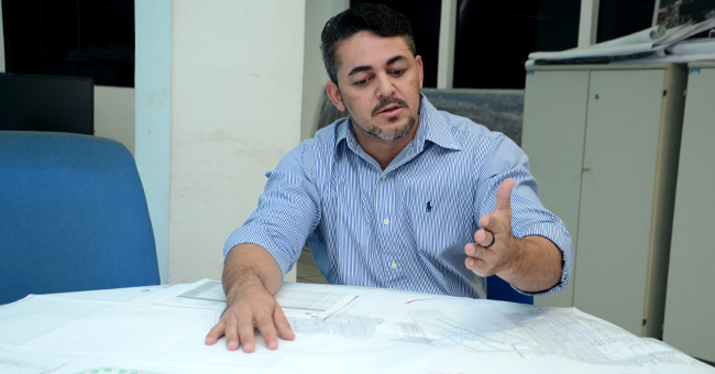 Secret&aacute;rio de Infraestrutura fala sobre adapta&ccedil;&otilde;es no projeto do Parque. Foto: Luan Dourado/GazetaMT