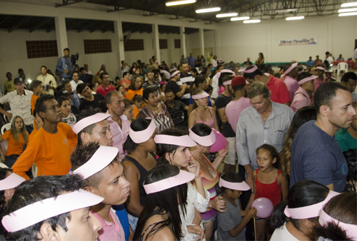Sal&atilde;o da Uramb lotado com a presen&ccedil;a inclusive de caravanas de outros munic&iacute;pios da regi&atilde;o Foto: Emerson Dourado/ Gazeta MT 