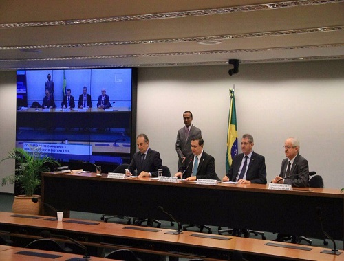 Deputado Federal Adilton Sachetti assumindo a 2&ordf; vice-presid&ecirc;ncia da comiss&atilde;o de Meio Ambiente e Desenvolvimento Sustent&aacute;vel