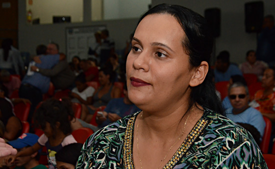 Geana Lina Teles, do Sispmur. Foto: Emerson Dourado/GazetaMT