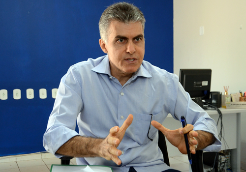João Paulo de Andrade Farias , delegado titular da DECA, em Rondonópolis. Foto: Luan Dourado/GazetaMT