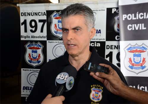 "A maior parte do entorpecente é referente a substancia análoga a maconha e apenas 20g de pasta base de cocaína que foram apreendidos em operações da Polícia Civil, PRF e também da Polícia Militar", disse o Delegado João Paulo . Foto - Luan Dourado/GazetaMT