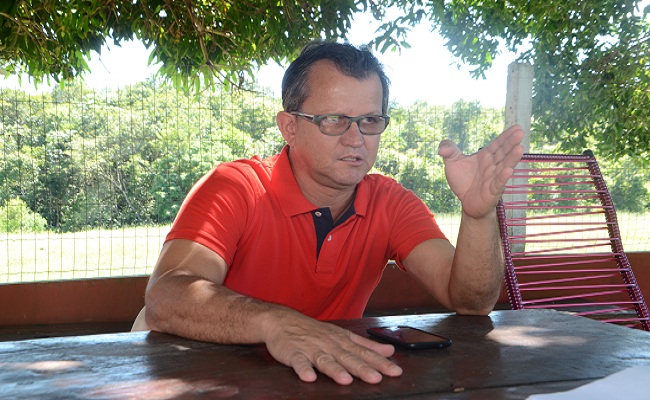 Celso Leopoldo Nunes acusa omiss&atilde;o da classe pol&iacute;tica e descumprimento ambiental da Repram mesmo ap&oacute;s Termo Judicial  Foto &ndash; Wagner Montanari/GazetaMT