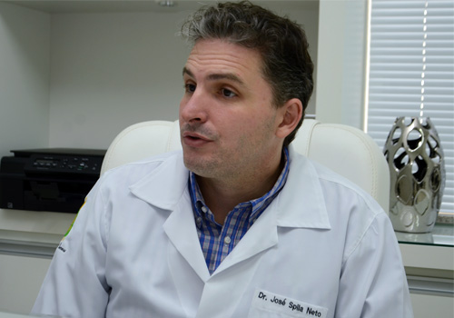 "Nossa meta é atender pelo SUS, pois o Centro não quer lucrar nada. Queremos é empatar", diz o cancerologista Dr. José Spila Neto. Foto: Luan Dourado/GazetaMT