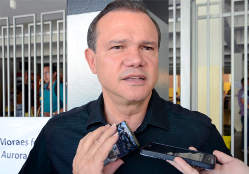 Wellington Fagundes (PR/MT) em Rondon&oacute;polis. Foto: Luan Dourado/ GazetaMT