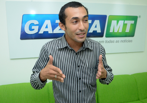 Mois&eacute;s Passos defende pol&iacute;ticas p&uacute;blicas para comunidade LGBT - Foto: Luan Dourado/ GazetaMT