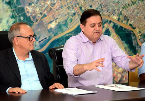 Deputado Rezende leva projetos para Rondonópolis ao Governo do Estado. Foto: Luan Dourado/GazetaMT