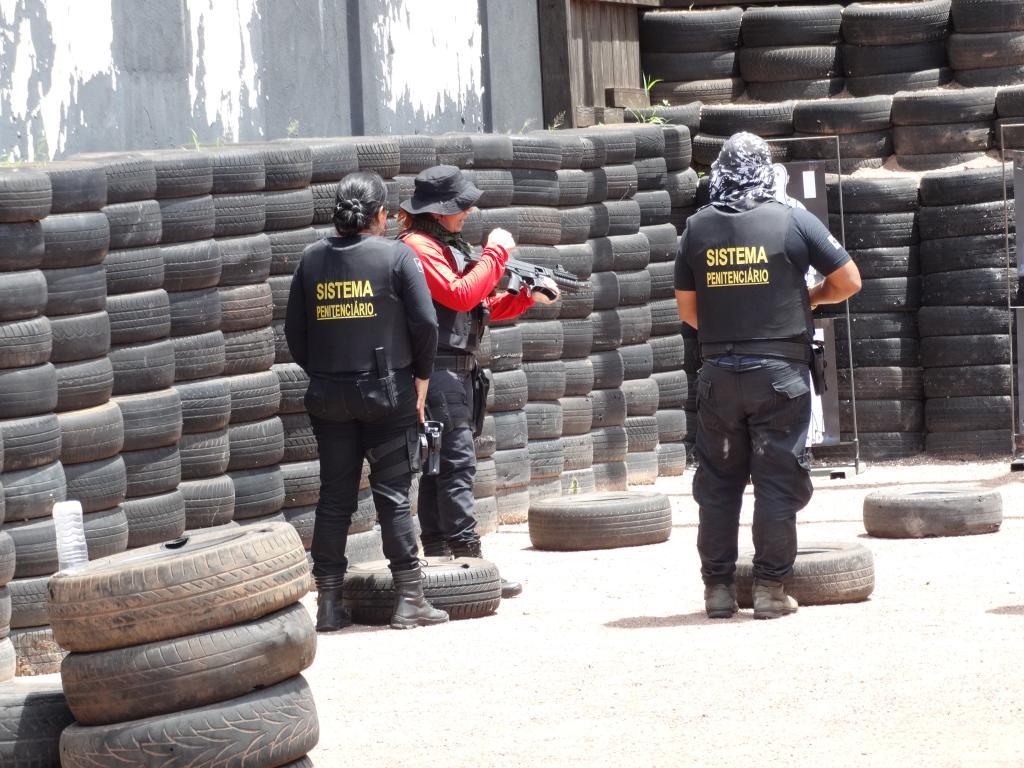 Agentes penitenci&aacute;rios de 19 munic&iacute;pios participaram da capacita&ccedil;&atilde;o. (Foto: divulga&ccedil;&atilde;o Sejudh-MT)