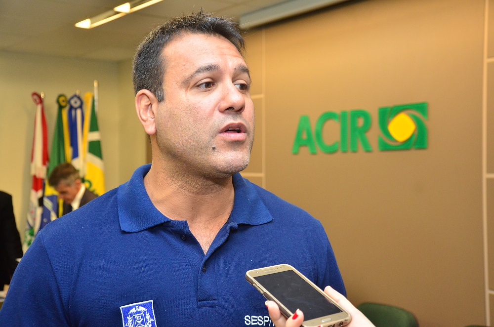 Secretário de Segurança do Estado, Gustavo Garcia. Foto: Sirlei Alves /GazetaMT