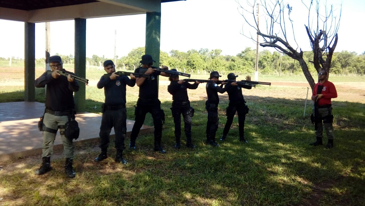 Agentes que participaram do curso. Foto: divulga&ccedil;&atilde;o Sejudh/MT. 