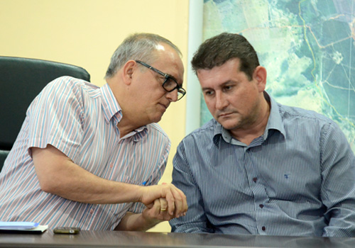 Prefeito garante que vai continuar as nomea&ccedil;&otilde;es, Vereador Zaeli se diz satisfeito. Foto: Luan Dourado/ Gazeta MT