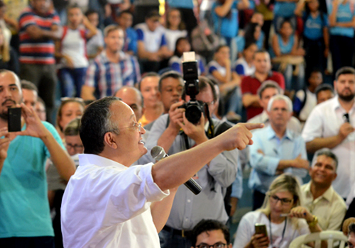 Governador disse que Unemat em Rondon&oacute;polis &eacute; a realiza&ccedil;&atilde;o de um sonho antigo. Foto: Luan Dourado/GazetaMT